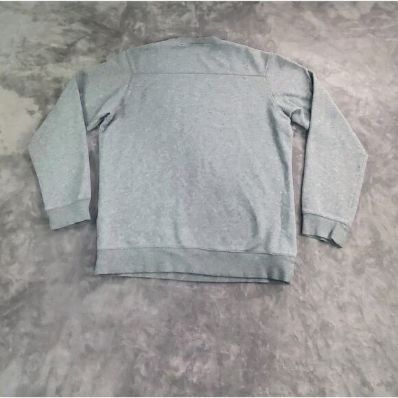Columbia Sz M Sportswear Co Gray Pullover Long Sleeve Sweatshirt Winter C2-21 - Picture 8 of 9